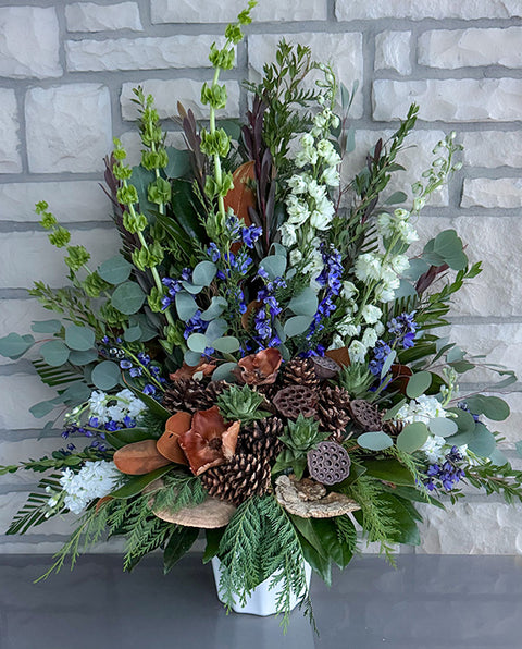 #214 Colorado Wilderness Floor Basket