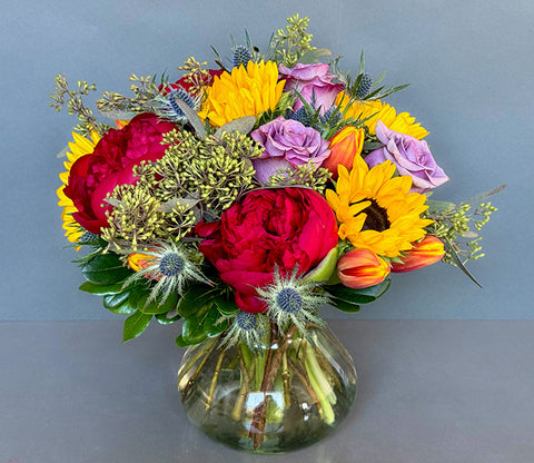 Harvest Bloom Vase Arrangement
