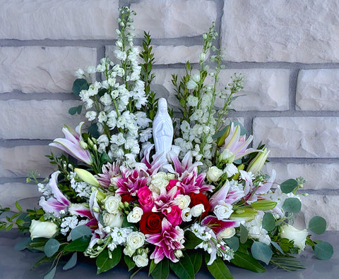 #217 Heavenly Grace Madonna Arrangement