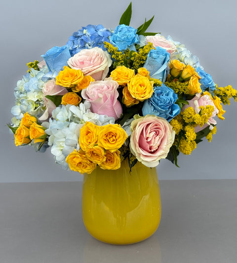 #138 Sunrise Joy Vase