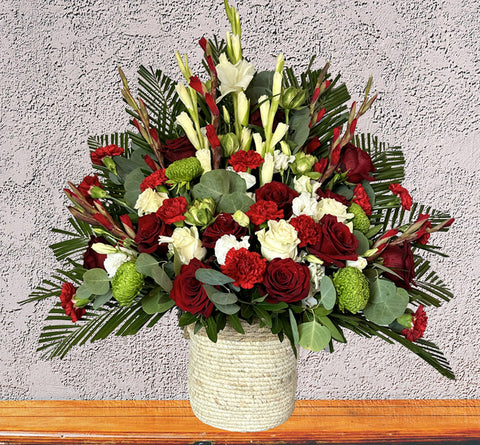 #194 Grace and Honor Standing Basket