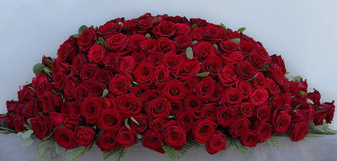 #111 Timeless Devotion Full Casket Spray