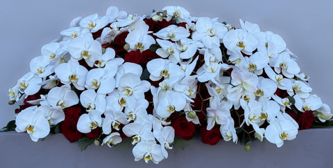 #96 Eternal Grace Full Casket Spray