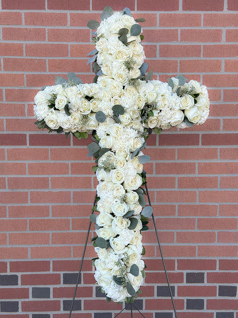 #143 Pure Serenity White Cross