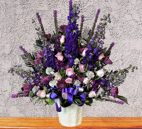 #71 Rockies Tribute Standing Basket