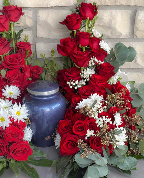 #218 Eternal Love Urn Wreath