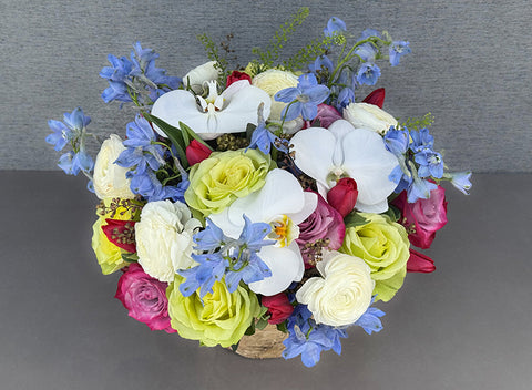 Spring Tradition Birch Arrangement