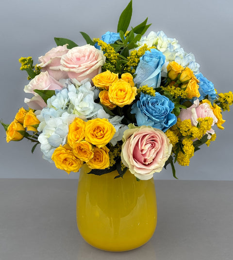 #138 Sunrise Joy Vase