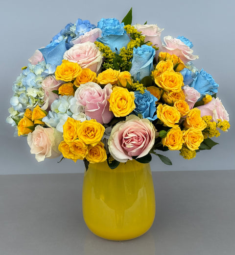 #138 Sunrise Joy Vase