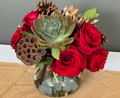 Masculine Red Roses