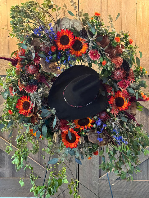 #184 Cowboy’s Trail Wreath
