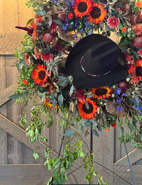 #184 Cowboy’s Trail Wreath