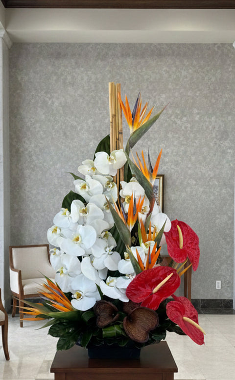 #137 Tropical Elegance Arrangement