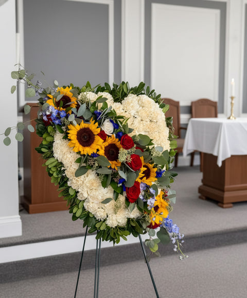 #157 Sunlit Remembrance Heart