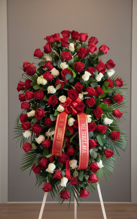 #161 Devoted Honor Standing Spray