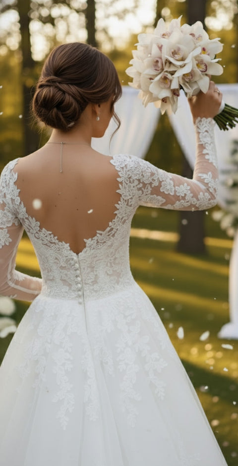 Luxury White Orchid Bridal Bouquet | Denver Wedding Florist Delivery