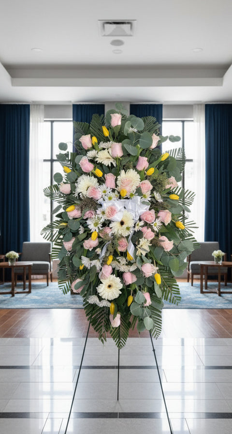 #172 Springtime Joy Standing Spray