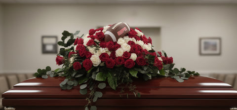 #178 Champions Tribute Casket Spray
