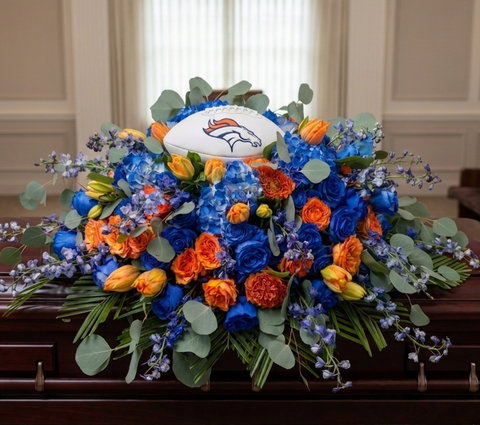 #178 Champions Tribute Casket Spray
