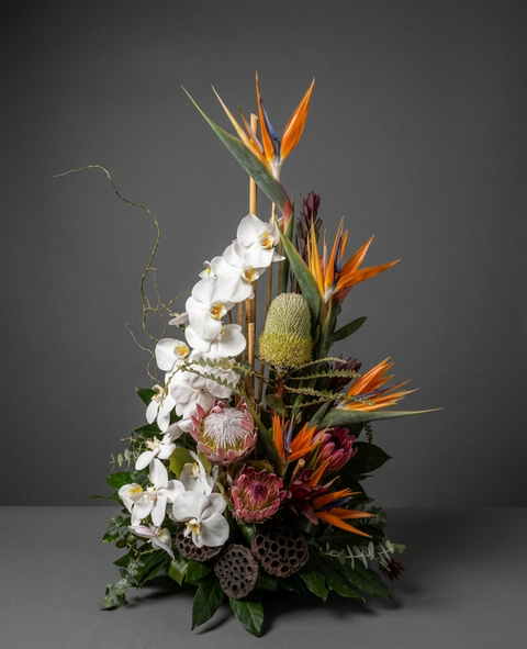 #137 Tropical Elegance Arrangement