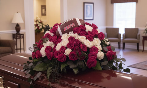 #178 Champions Tribute Casket Spray