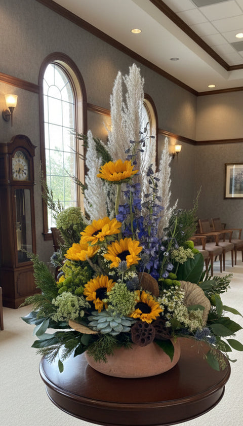 #189 Sunlit Earth Vertical Arrangement