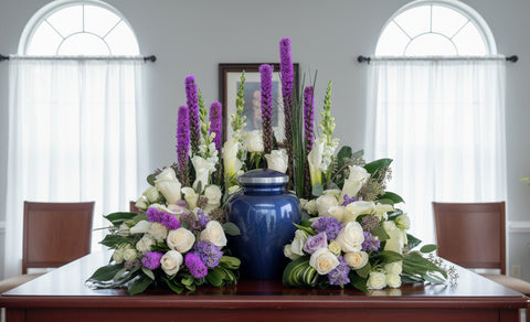 #200 Elegant Tribute Urn Wreath