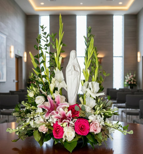 #217 Heavenly Grace Madonna Arrangement