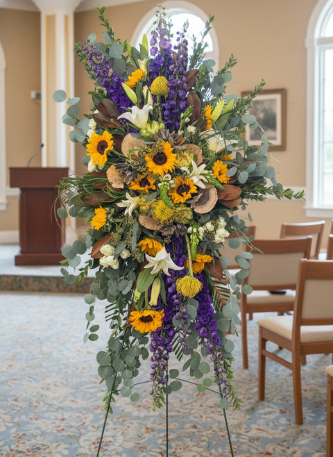 #233 Whispering Meadow Standing Spray