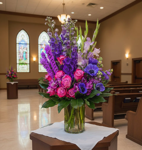 Twilight Grace Vase Arrangement