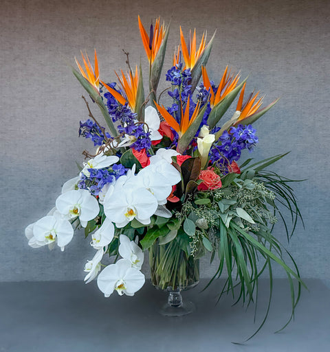 Orchid Flame Elegance Bouquet