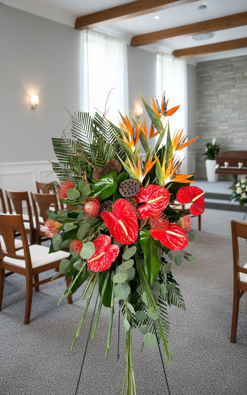 #54 Tropical Serenity Standing Spray