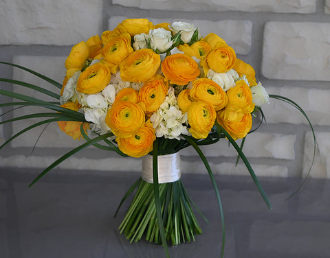 Golden Radiance Bridal Bouquet