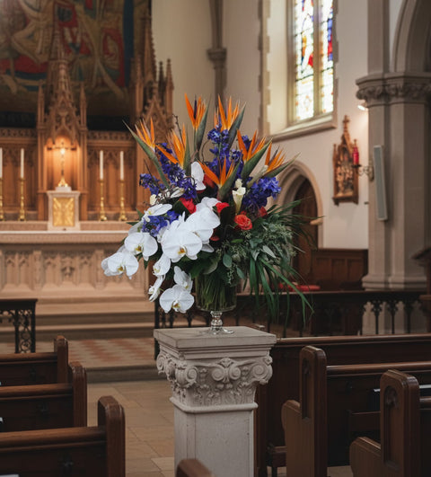 Orchid Flame Elegance Bouquet