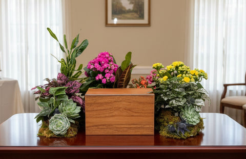 #84 Garden of Remembrance Urn Wreath