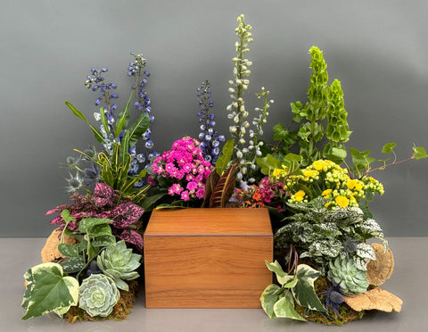#84 Garden of Remembrance Urn Wreath