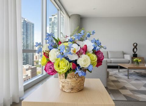 Spring Tradition Birch Arrangement