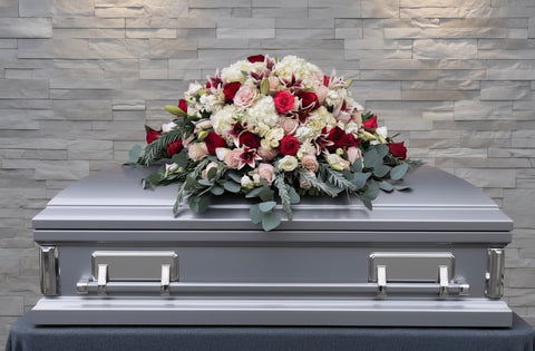 #23 Loving Compassion Half Casket Spray