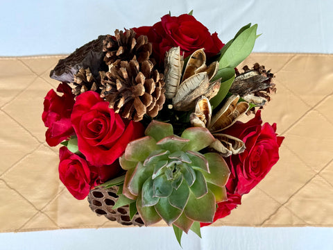 Masculine Red Roses