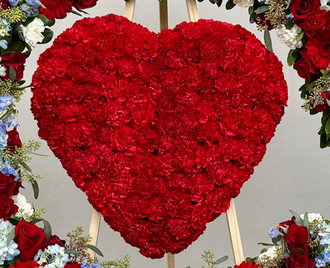 Broken Circle with Floating Heart
