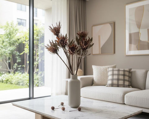 Dried Protea Pods • Natural Dried Flowers • Home Decor • Floral Craft Supplies • Boho • Potpourri • Bulk