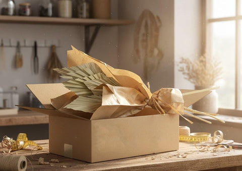 Natural Dried Fan Palm Leaves – Boho Home Decor, Wedding Arrangement, Pampas Grass Bouquet Accent