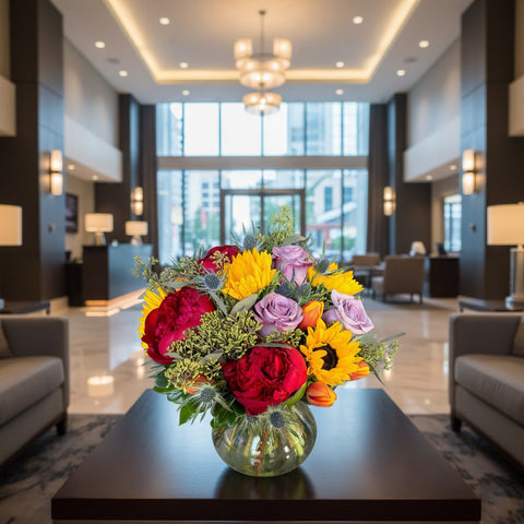 Harvest Bloom Vase Arrangement